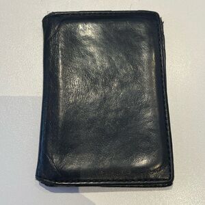 Coach Black Leather Wallet